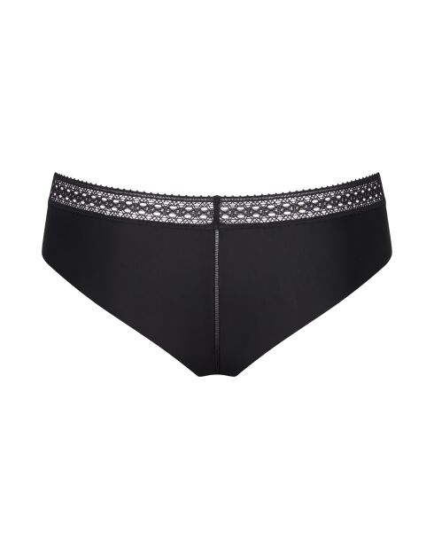 S Subtile freche schwarze Höschen mit niedriger Taille