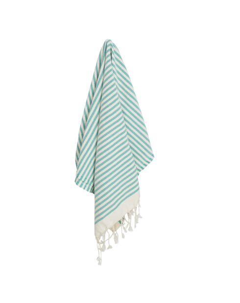 Hossegor Fouta Ente aus Baumwolle grün - 100x200 cm
