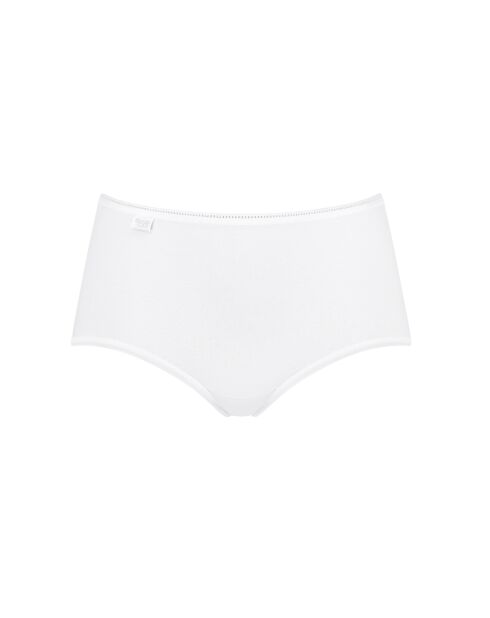 Set di 2 slip midi midi bianchi 24/7 in cotone H
