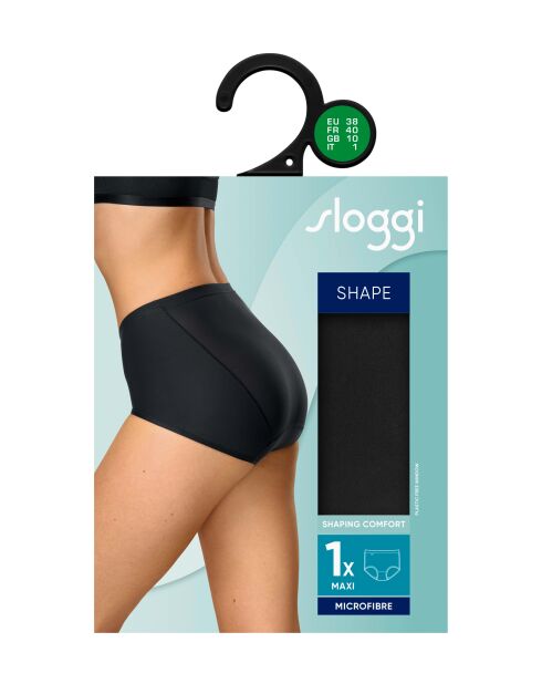Mutandine modellanti nere Shape H Maxi
