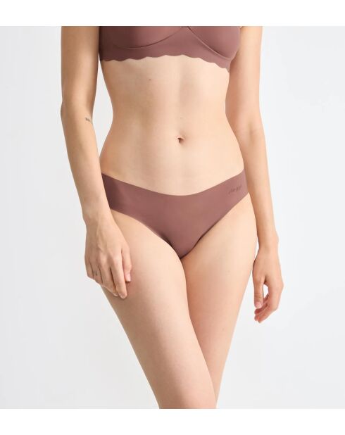 Lot de 2 hipstrings Zero Microfibre 2.0 Hhip cacao