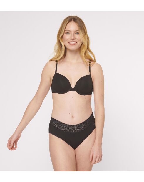 Confezione da 2 pantaloncini mestruali neri medi