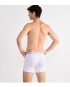 Set van 2 witte Go Abc 2.0 lange boxershorts