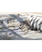 Fouta Ibiza in cotone beige XXL - 200x200 cm