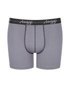 Set van 2 kaki en grijze Start boxershorts