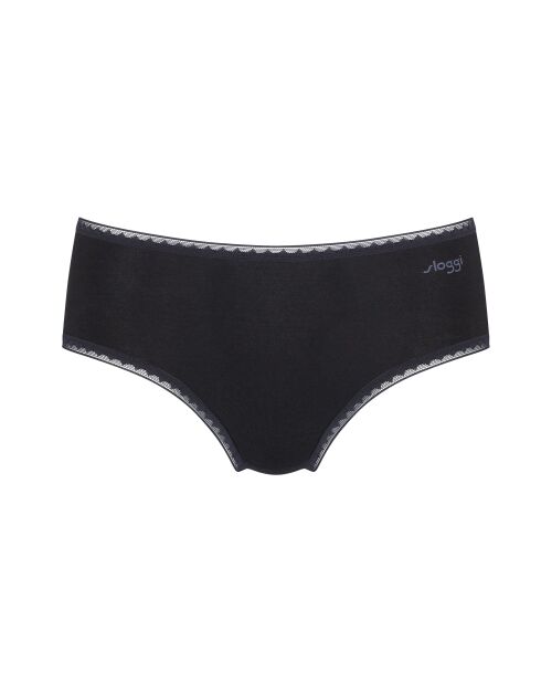 Set di 2 slip midi Go H neri