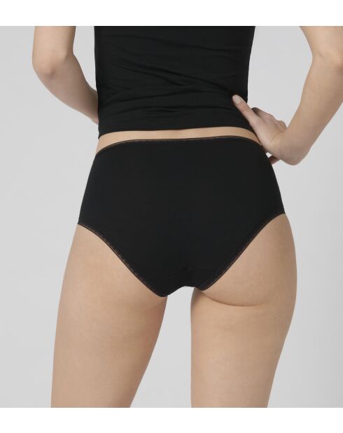 Set di 2 slip midi Go H neri