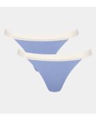 Set de 2 tangas de río Go Ribbed