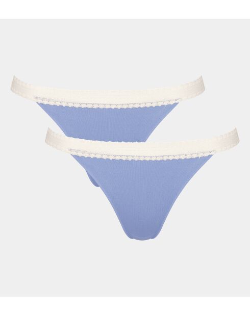 Set de 2 tangas de río Go Ribbed