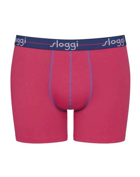 Lot de 2 boxers Start rose/bleu