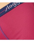 Lot de 2 boxers Start rose/bleu