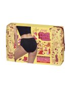 Packung mit 2 schwarzen Light Menstruationsshorts