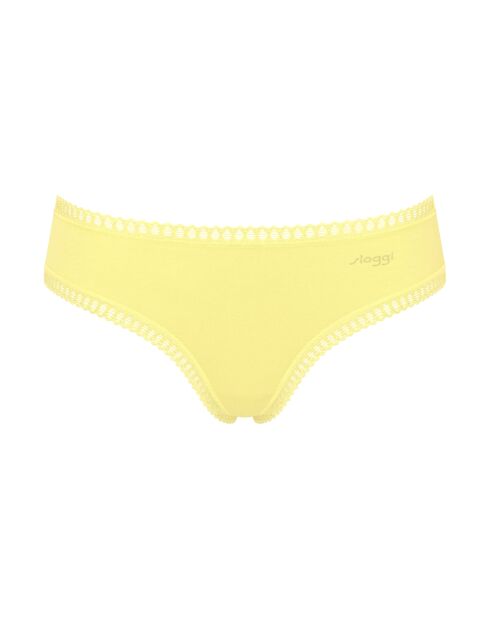 Confezione da 3 slip hipster Go Crush corallo/giallo