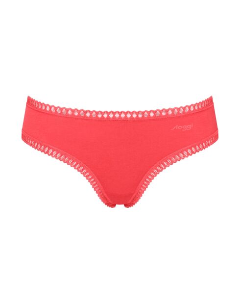Confezione da 3 slip hipster Go Crush corallo/giallo