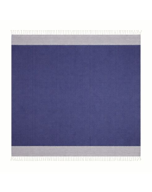 Fouta in cotone jeans blu Ibiza xxxl - 200x300 cm