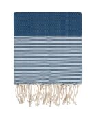 Fouta in cotone jeans blu Ibiza xxxl - 200x300 cm