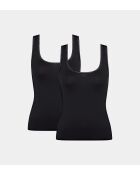 Set van 2 zwarte Go Tanktops