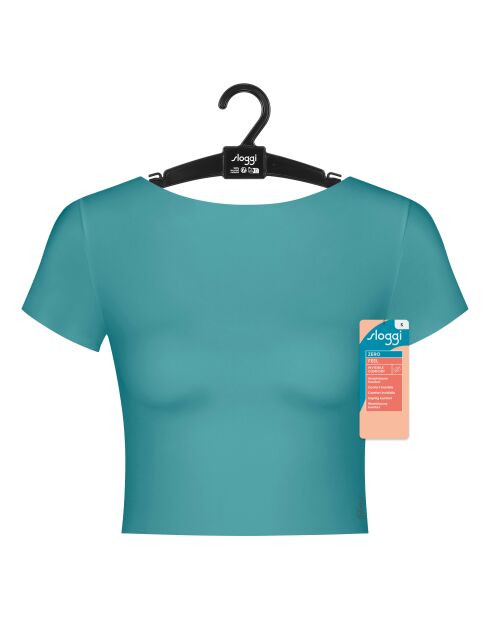 Crop-top Zero Feel 2.0 turquoise calme