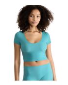 Crop-top Zero Feel 2.0 turquoise calme