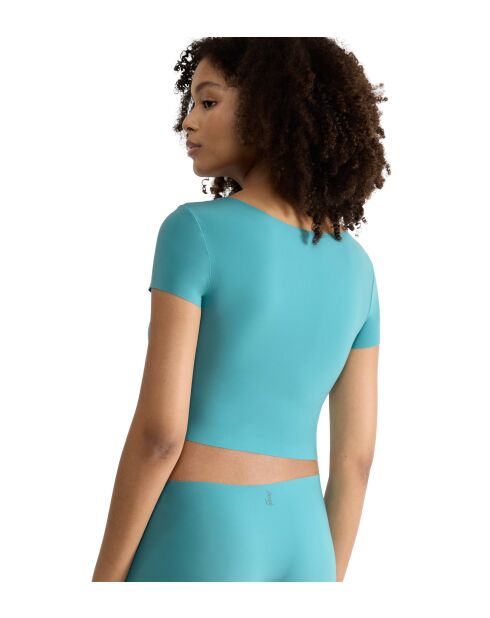 Crop-top Zero Feel 2.0 turquoise calme