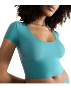 Crop-top Zero Feel 2.0 turquoise calme