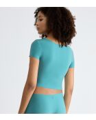 Crop-top Zero Feel 2.0 turquoise calme