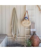 Hossegor aquagroen katoenen fouta xxxl - 200x300 cm