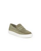 Mocassini Romain color kaki chiaro