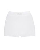 Weißer Comfort Double Shorty