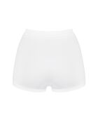 Weißer Comfort Double Shorty