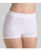 Weißer Comfort Double Shorty