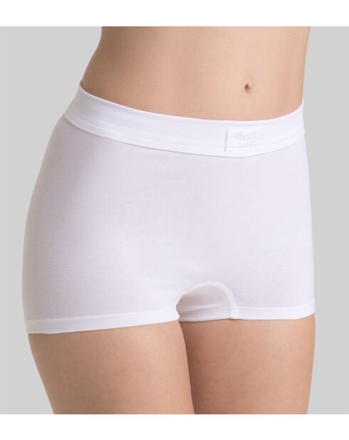 Weißer Comfort Double Shorty