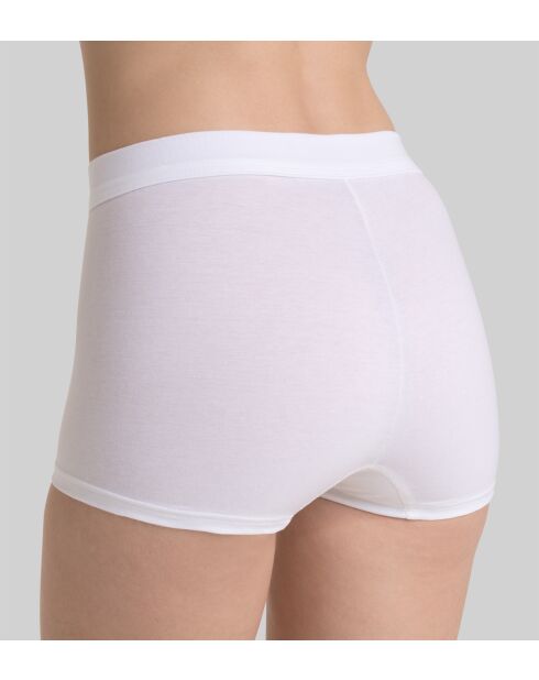 Weißer Comfort Double Shorty