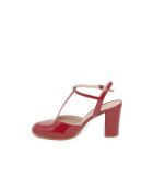 Rote Pumps Théoline aus Lackleder