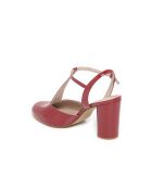 Rote Pumps Théoline aus Lackleder