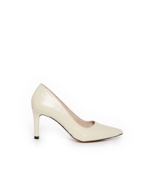 Escarpins Iria en cuir marron