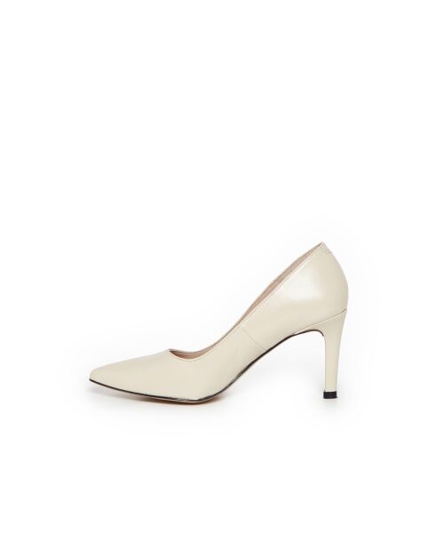 Escarpins Iria en cuir marron