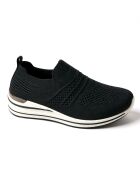 Schwarze Gladys Low-Top-Sneaker
