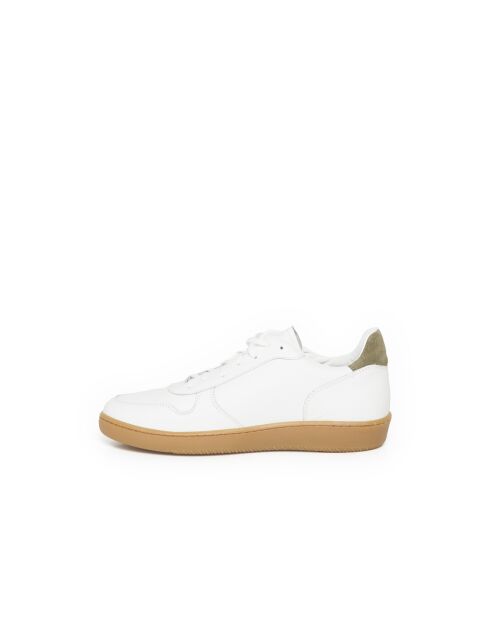 Zapatillas bajas Bertrand blancas/caqui