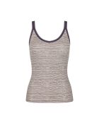 Set van 2 Go 01 grijs/marineblauwe hemdjes