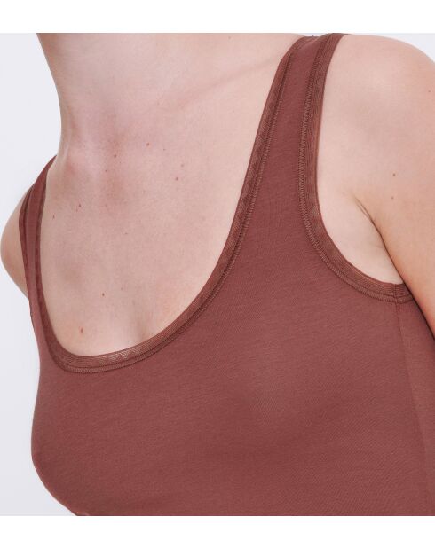 Set van 2 Go Tank tanktops steenrood