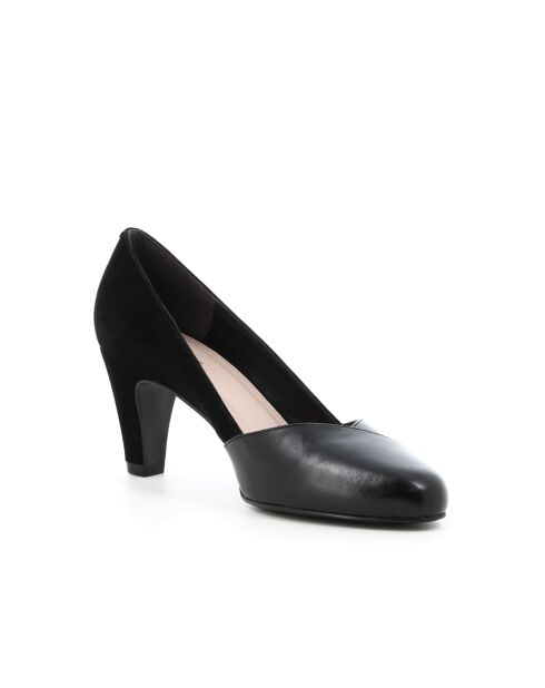 Escarpins Audrey 7 en cuir noirs