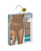 Set di 2 slip midi Go H Midi Nostalgici marroni