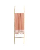 Newport katoen fouta roze klei - 100x200 cm