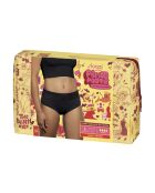 Schweres schwarzes Menstruationshöschen