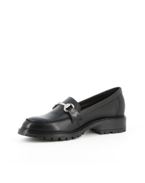Mocassins Upi 2 en cuir noirs