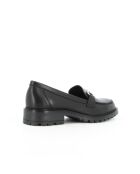 Mocassins Upi 2 en cuir noirs