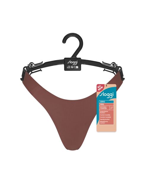Tanga marrón Zero Feel 2.0 Tiny