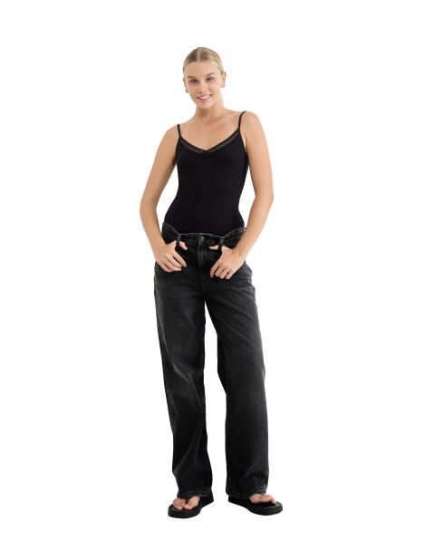 Body Go Ribbed schwarz