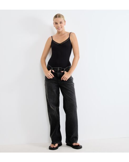 Body Go Ribbed schwarz